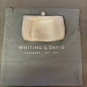 Whiting & Davis Silver Evening Bag